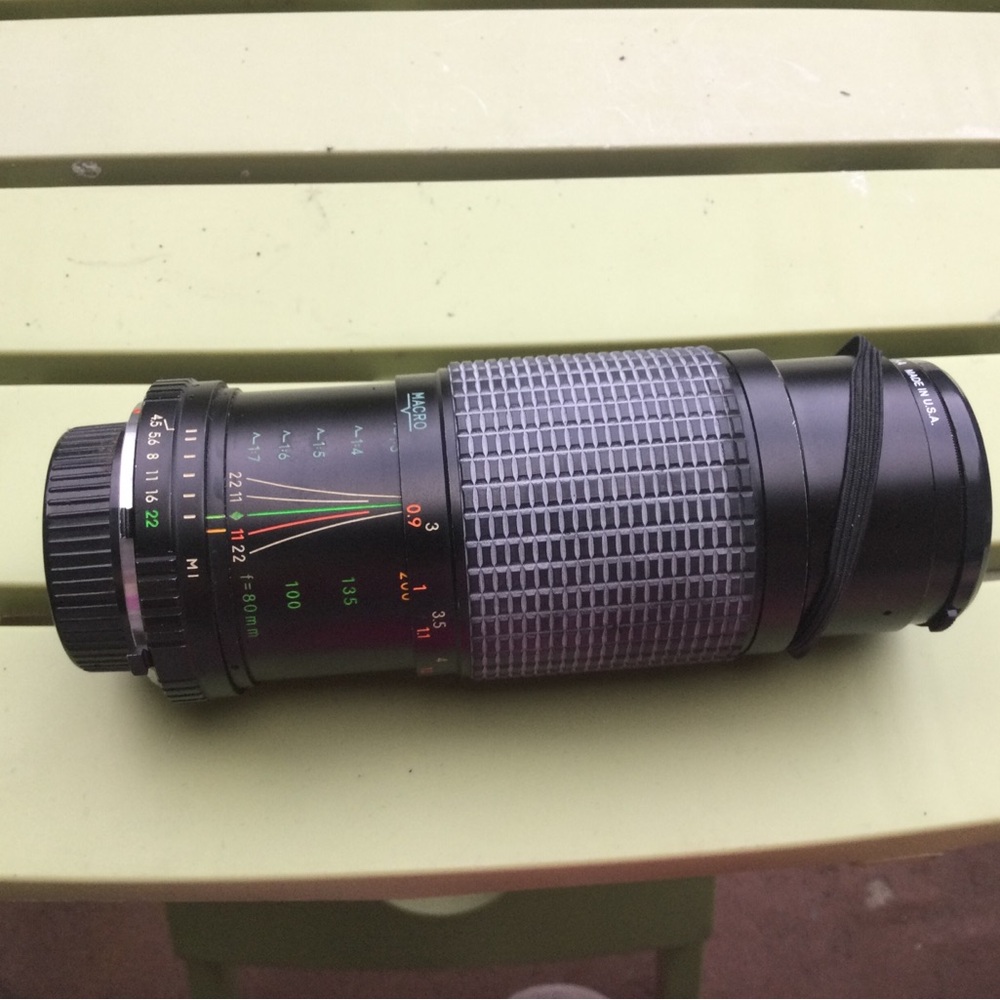 Magnicon Telephoto Zoom Camera Lens - Black